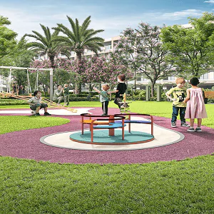 Suncity Monarch Sector 78 Amenities - Kids Play Area