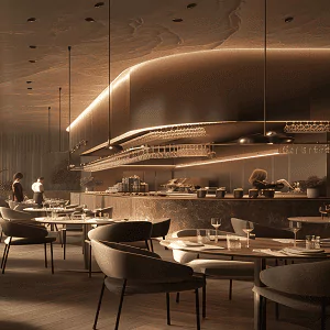 Suncity Monarch Sector 78 Amenities - Fine Dining